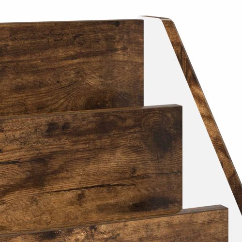  Gyerek Könyvespolc Füstölt tölgy 60 x 29,5 x 69 cm Faanyag