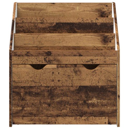  Gyerek Könyvespolc fiókkal Öreg fa 60 x 29,5 x 69 cm Faanyag