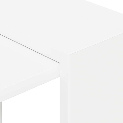  Könyvespolc Fehér 52 x 25 x 71,5 cm Faanyag