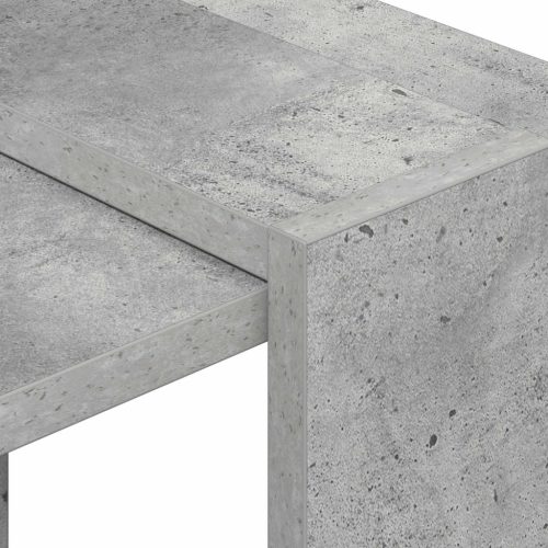  Könyvespolc Beton Szürke 52 x 25 x 71,5 cm Faanyag