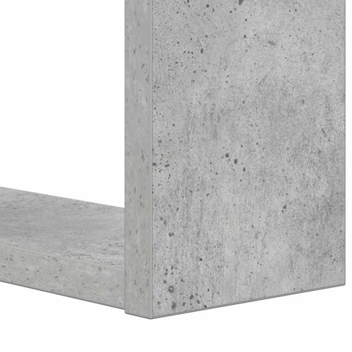  Könyvespolc Beton Szürke 52 x 25 x 71,5 cm Faanyag