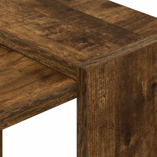  Könyvespolc Füstölt tölgy 52 x 25 x 71,5 cm Faanyag