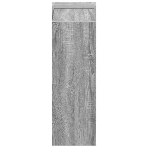  Könyvespolc Szürke Sonoma 52 x 25 x 71,5 cm Faanyag