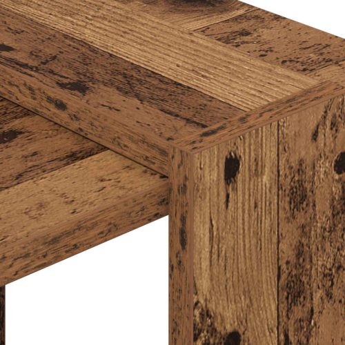  Könyvespolc Öreg fa 52 x 25 x 71,5 cm Faanyag