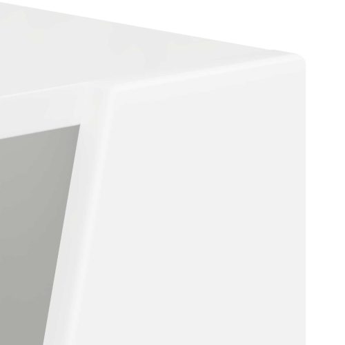  Oldalsó polc Fehér 33 x 32 x 70,5 cm Faanyag