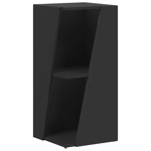  Oldalsó polc Fekete 33 x 32 x 70,5 cm Faanyag