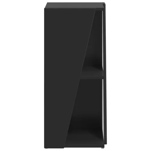  Oldalsó polc Fekete 33 x 32 x 70,5 cm Faanyag