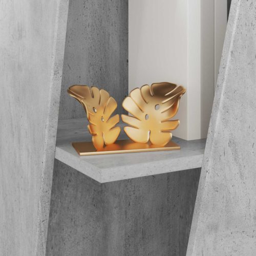  Oldalsó polc Beton Szürke 33 x 32 x 70,5 cm Faanyag