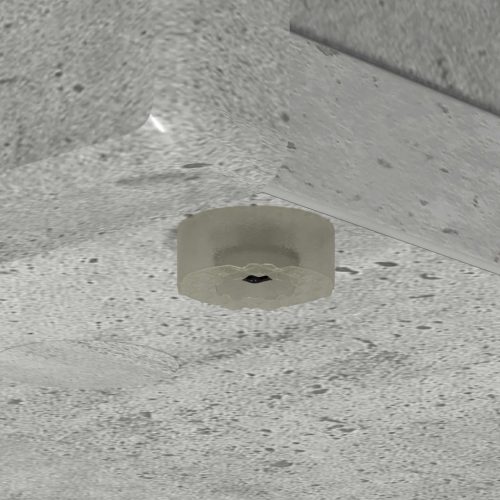  Oldalsó polc Beton Szürke 33 x 32 x 70,5 cm Faanyag