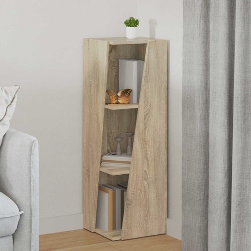  Oldalsó polc Sonoma tölgy 33 x 32 x 100,5 cm Faanyag