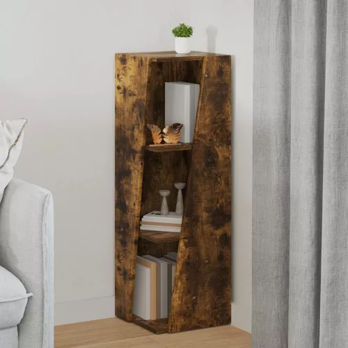  Oldalsó polc Füstölt tölgy 33 x 32 x 100,5 cm Faanyag