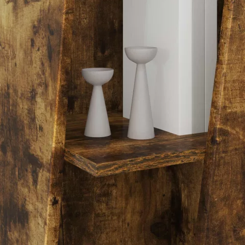  Oldalsó polc Füstölt tölgy 33 x 32 x 100,5 cm Faanyag