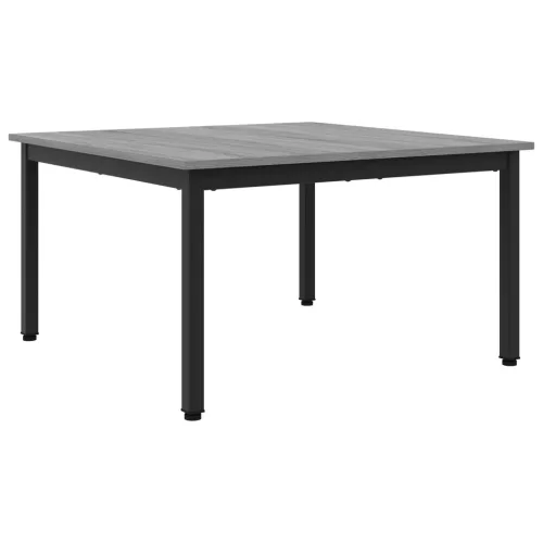  Dohányzóasztal Szürke Sonoma 80 x 80 x 45 cm Faanyag