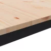  Dohányzóasztal Természetes 60 x 60 x 36 cm Tömör fenyőfa