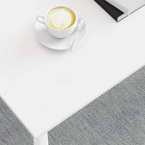  Dohányzóasztal Fehér 60 x 50 x 36 cm Tömör fenyőfa