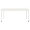  Étkezőasztal Fehér 180 x 90 x 75 cm Tömör fenyőfa