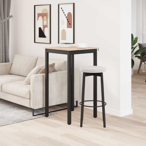  Bárasztal Természetes 60 x 60 x 105 cm Tömör fenyőfa