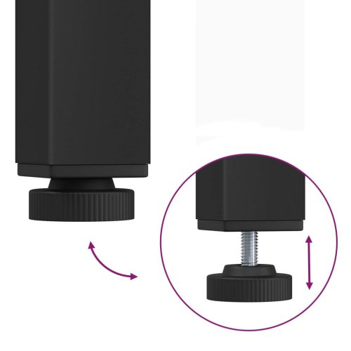  Bárasztal Természetes 60 x 60 x 105 cm Tömör fenyőfa