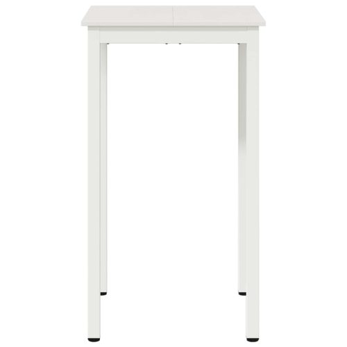  Bárasztal Fehér 60 x 60 x 105 cm Tömör fenyőfa