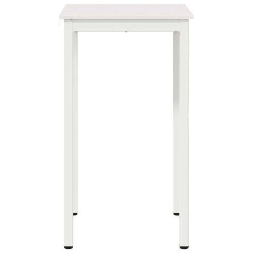  Bárasztal Fehér 60 x 60 x 105 cm Tömör fenyőfa