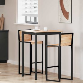  Bárasztal Természetes 110 x 55 x 105 cm Tömör fenyőfa