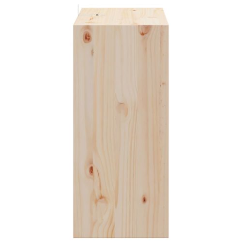  Borágas 2 pcs Természetes 56 x 25 x 56 cm Tömör fenyőfa