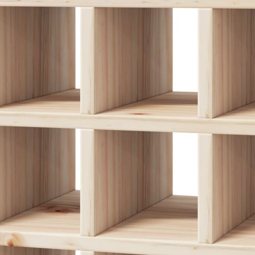  Borágas 2 pcs Természetes 56 x 25 x 56 cm Tömör fenyőfa