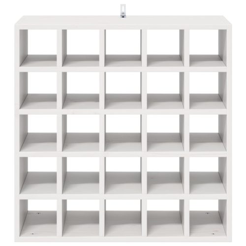  Borágas 2 pcs Fehér 56 x 25 x 56 cm Tömör fenyőfa