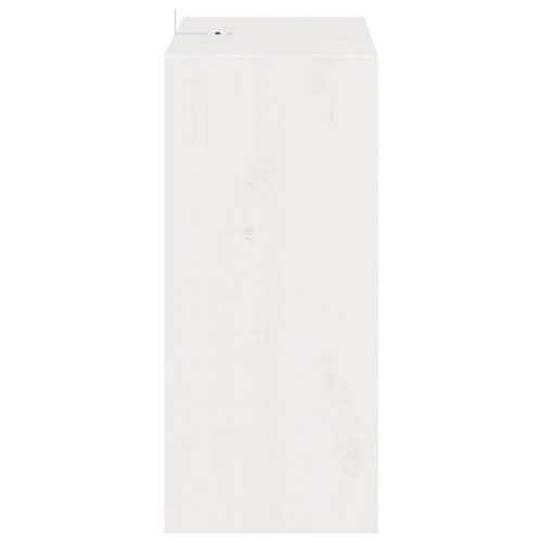  Borágas 2 pcs Fehér 56 x 25 x 56 cm Tömör fenyőfa