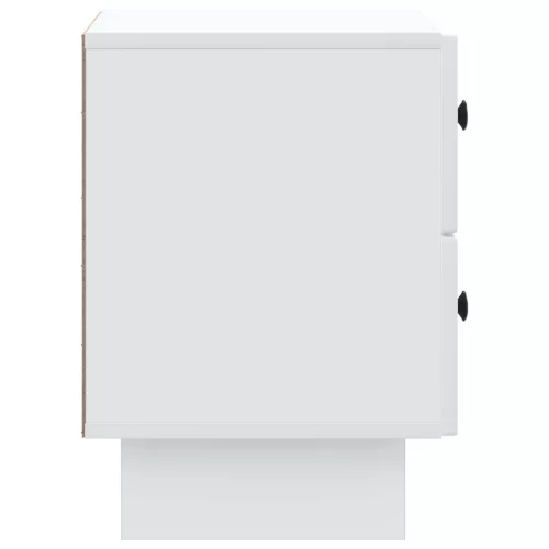  Éjjeliszekrény 2 pcs Fehér 43 x 34,5 x 47,5 cm Szerelt Fa