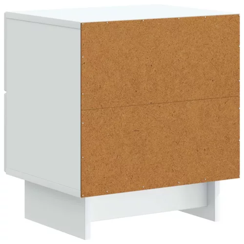  Éjjeliszekrény 2 pcs Fehér 43 x 34,5 x 47,5 cm Szerelt Fa