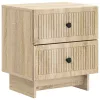  Éjjeliszekrény fiókkal 2 pcs Sonoma Tölgy 43 x 34,5 x 47,5 cm