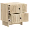  Éjjeliszekrény fiókkal 2 pcs Sonoma Tölgy 43 x 34,5 x 47,5 cm