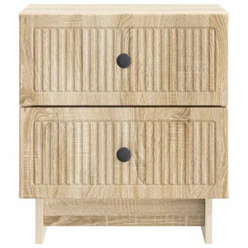  Éjjeliszekrény fiókkal 2 pcs Sonoma Tölgy 43 x 34,5 x 47,5 cm