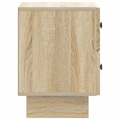  Éjjeliszekrény fiókkal 2 pcs Sonoma Tölgy 43 x 34,5 x 47,5 cm
