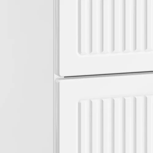  Éjjeliszekrény Magasfényű Fehér 43 x 34,5 x 47,5 cm Szerelt Fa