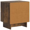  Éjjeliszekrény Füstös Tölgy 43 x 34,5 x 47,5 cm Szerelt Fa