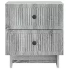  Éjjeliszekrény fiókkal 2 pcs Szürke Sonoma 43 x 34,5 x 47,5 cm