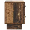  Éjjeliszekrény 2 pcs Antik Fa 43 x 34,5 x 47,5 cm Szerelt Fa
