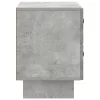  Éjjeliszekrény Betonszürke 62 x 34,5 x 47,5 cm Szerelt Fa