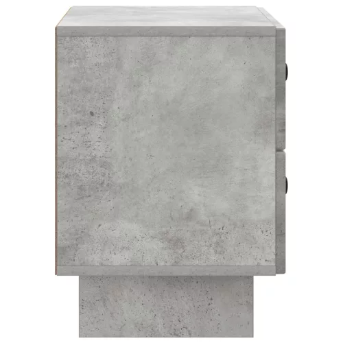  Éjjeliszekrény Betonszürke 62 x 34,5 x 47,5 cm Szerelt Fa