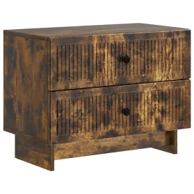    Éjjeliszekrény Füstös Tölgy 62 x 34,5 x 47,5 cm Szerelt Fa