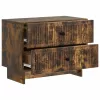  Éjjeliszekrény Füstös Tölgy 62 x 34,5 x 47,5 cm Szerelt Fa