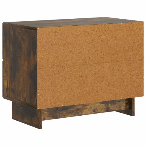  Éjjeliszekrény Füstös Tölgy 62 x 34,5 x 47,5 cm Szerelt Fa