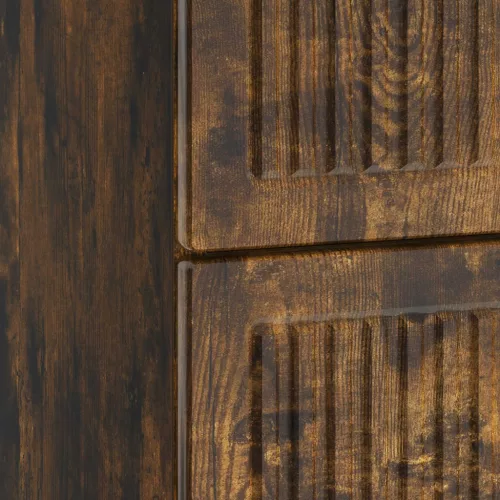  Éjjeliszekrény Füstös Tölgy 62 x 34,5 x 47,5 cm Szerelt Fa