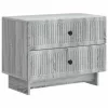  Éjjeliszekrény Szürke Sonoma 62 x 34,5 x 47,5 cm Szerelt Fa