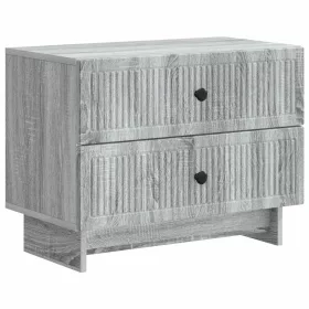    Éjjeliszekrény Szürke Sonoma 62 x 34,5 x 47,5 cm Szerelt Fa
