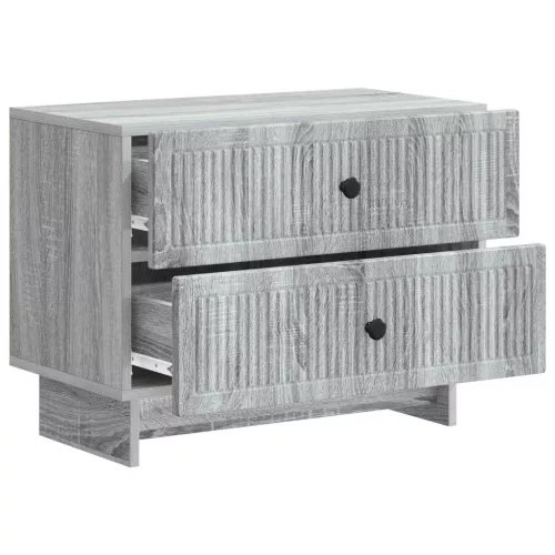  Éjjeliszekrény Szürke Sonoma 62 x 34,5 x 47,5 cm Szerelt Fa