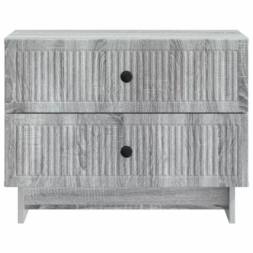  Éjjeliszekrény Szürke Sonoma 62 x 34,5 x 47,5 cm Szerelt Fa