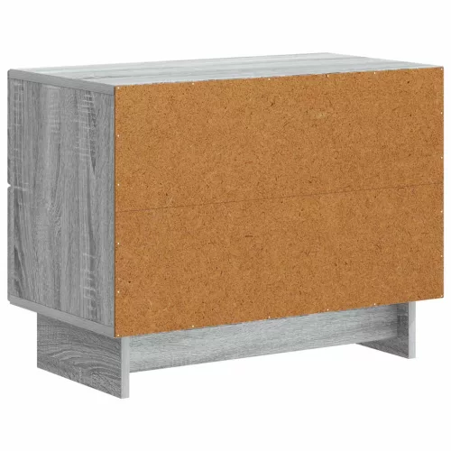  Éjjeliszekrény Szürke Sonoma 62 x 34,5 x 47,5 cm Szerelt Fa